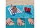 Анти-пісок Пляжна диво підстилка килимок для моря Originalsize Sand Free Mat, Разные цвета