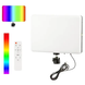 Светодиодная прямоугольная LED-лампа разноцветная RGB PM26 с пультом