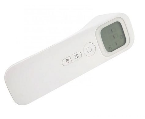 Бесконтактный инфракрасный медицинский термометр Shun Da WT001 градусник для измерения температуры тела у детей взрослых и окружающих предметов, Белый