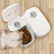 Кормушка автоматическая для домашних животных умный дозатор с таймером для кошек и собак MA-6, Белый