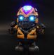 Интерактивная игрушка танцующий супер герой робот трансформер Бамблби Sunroz DANCE HERO ROBOT BUMBLEBEE со световыми и звуковыми эффектами