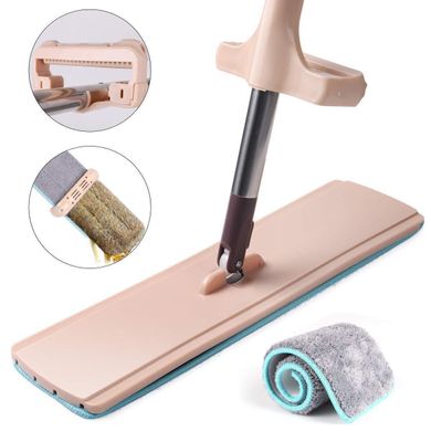 Универсальная швабра лентяйка Spin Mop 306 Cleaner с отжимом для мытья пола
