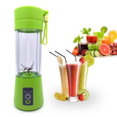 Фитнес-блендер Smart Juice Cup Fruits QL-602 портативный миксер, шейкер с USB, Разные цвета